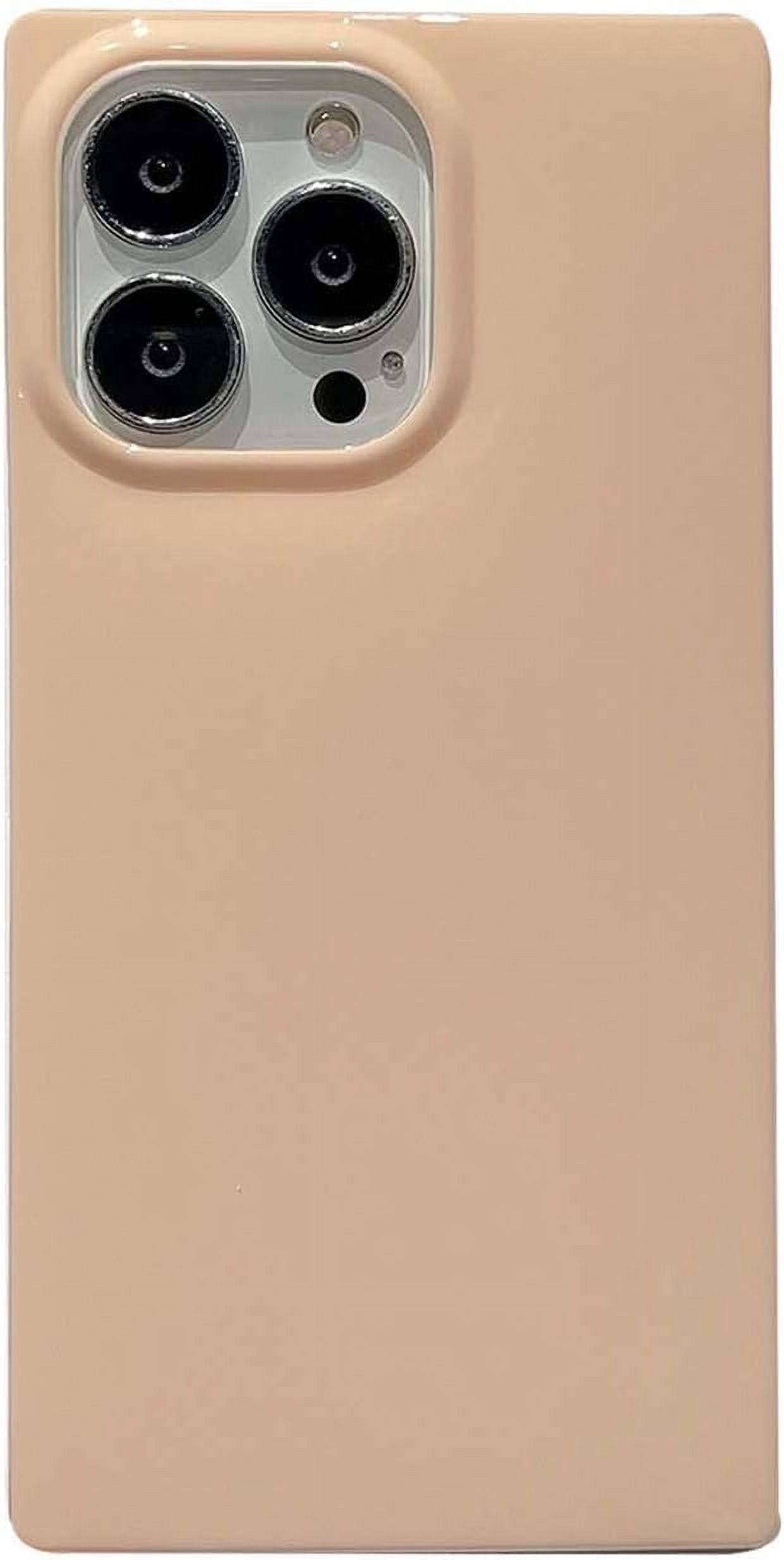 Nude Almond iPhone 13 Pro Case,Luxury Natural Plain Pure Peach Color ...