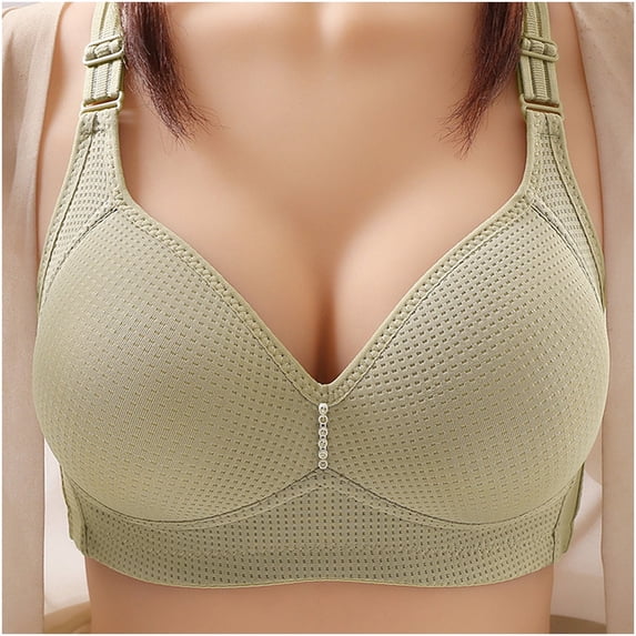 Nude Bra, Woman Sexy Women's Bra Without Steel Rings Sexy Vest Large Size Lingerie Underwire Nursing Bras, Womens Bras No Underwire Full Support Christmas Ideas