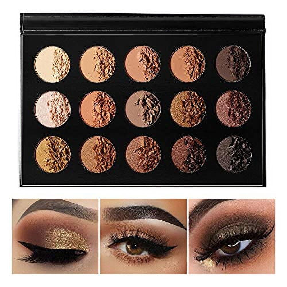 Docolor Eyeshadow Palette 54Colors Gemstone Eye Shadow Palette Highly  Pigmented Mattes Glitter Shimmers Naked Smokey Cream Powder Blendable Long