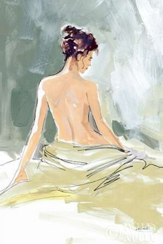 Nude I Canvas Art - Anne Tavoletti (12 x 18)