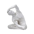 thumbnail image 1 of Nude Man- Exercising (Glazed) - Artistic Body Sculpture, 1 of 1