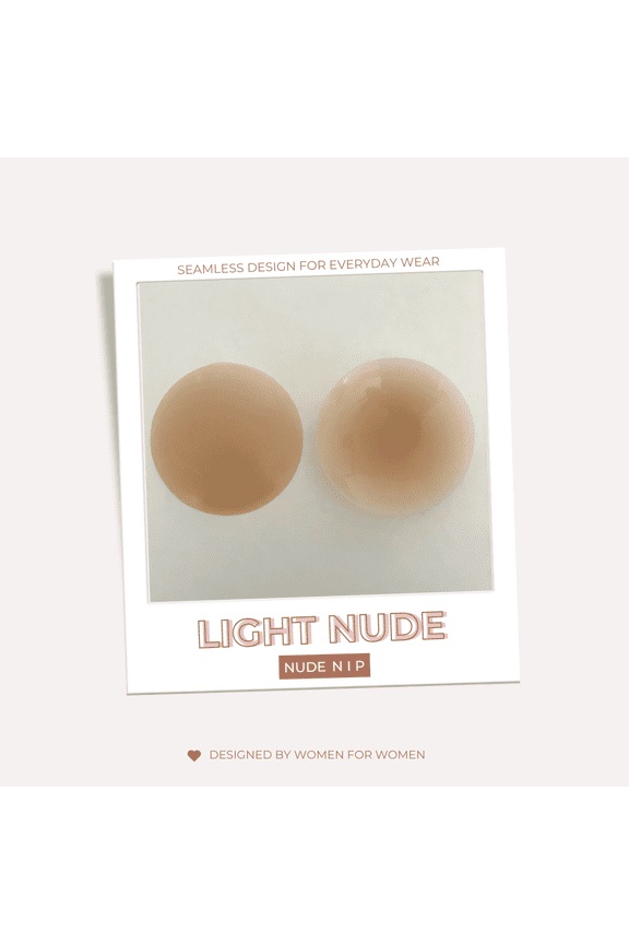 Everyday Wear Silicone Nipple Covers -Light Nude
