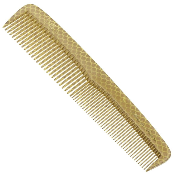 Nude Snakeskin Small Fine Tooth and Wide Tooth Comb
