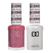 Nude Sparkle #511 & Matching Polish Set - DND Gel & Lacquer