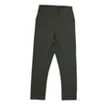 thumbnail image 1 of Nude Tech Women's High Rise Elastic Free Waist Ultra Buttery Soft Capri Leggings (Black, S), 1 of 2