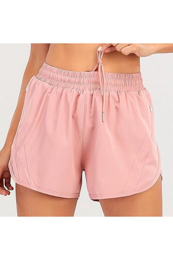 Nude anti-light yoga pants, loose, breathable, quick-drying tight sports shorts