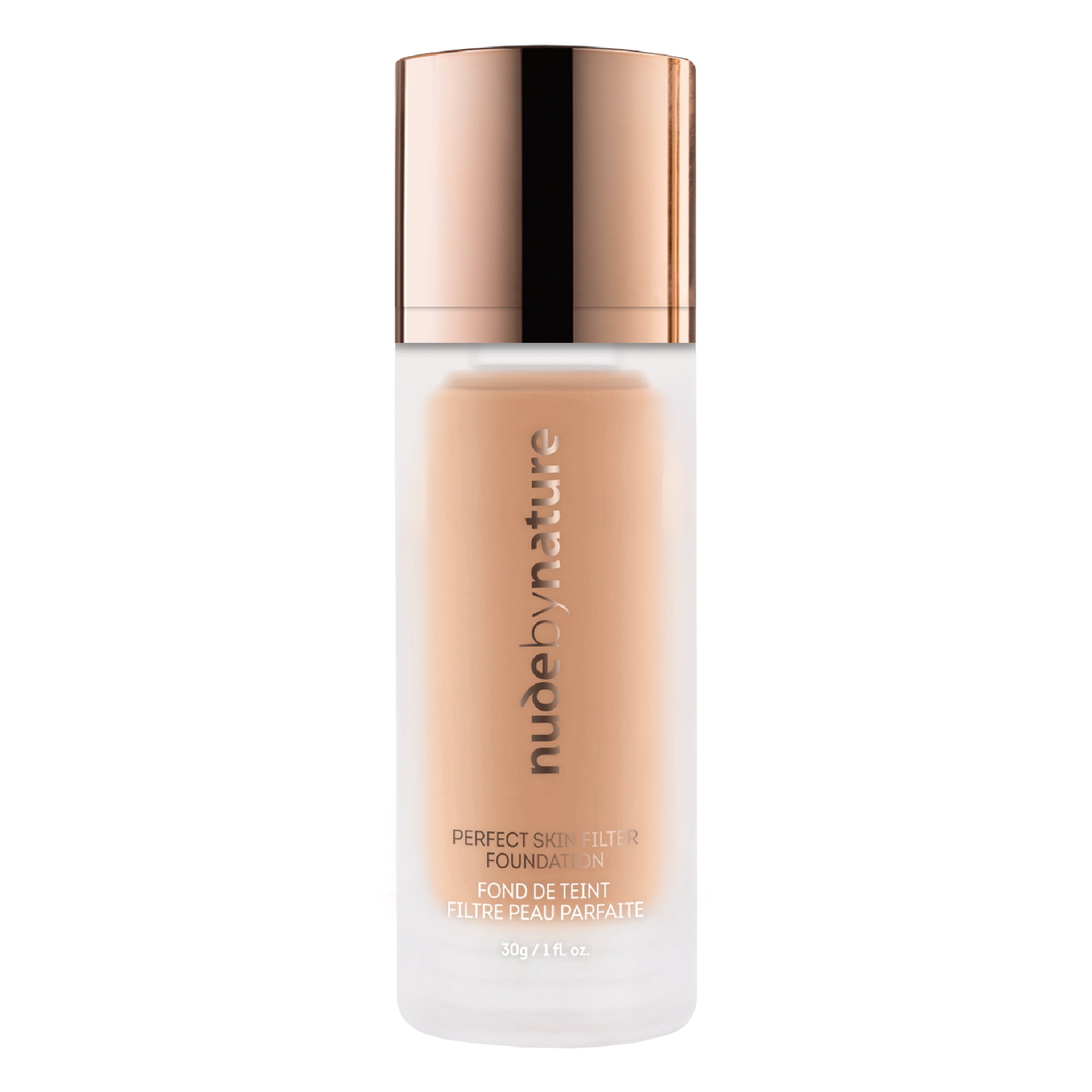 BD Perfect Cream & Blur Foundation セット Nude by Nature Perfect Skin Filter Foundation, W8 Classic Tan