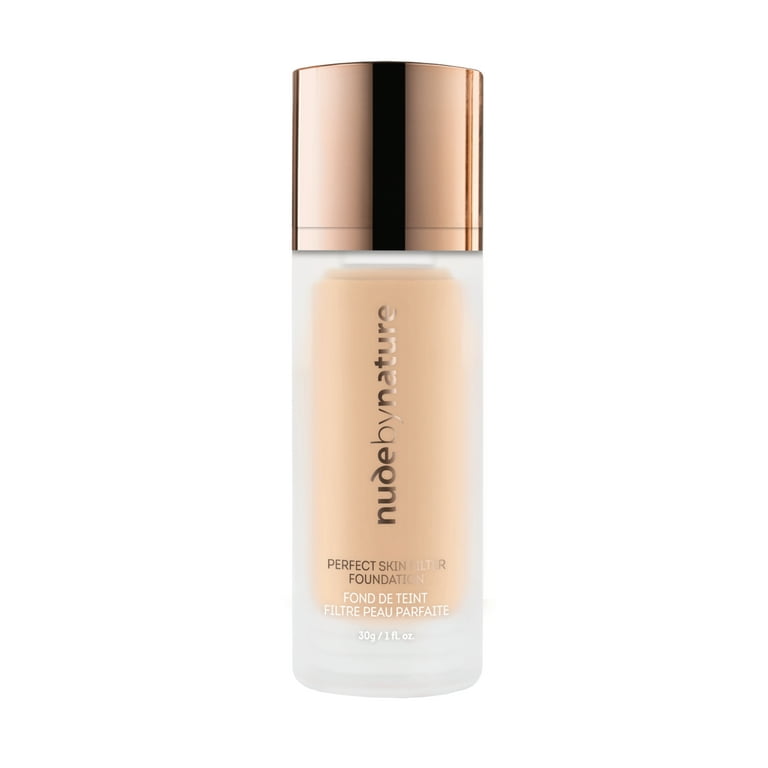 Nude by Nature Perfect Skin Filter Foundation, W4 Soft Sand