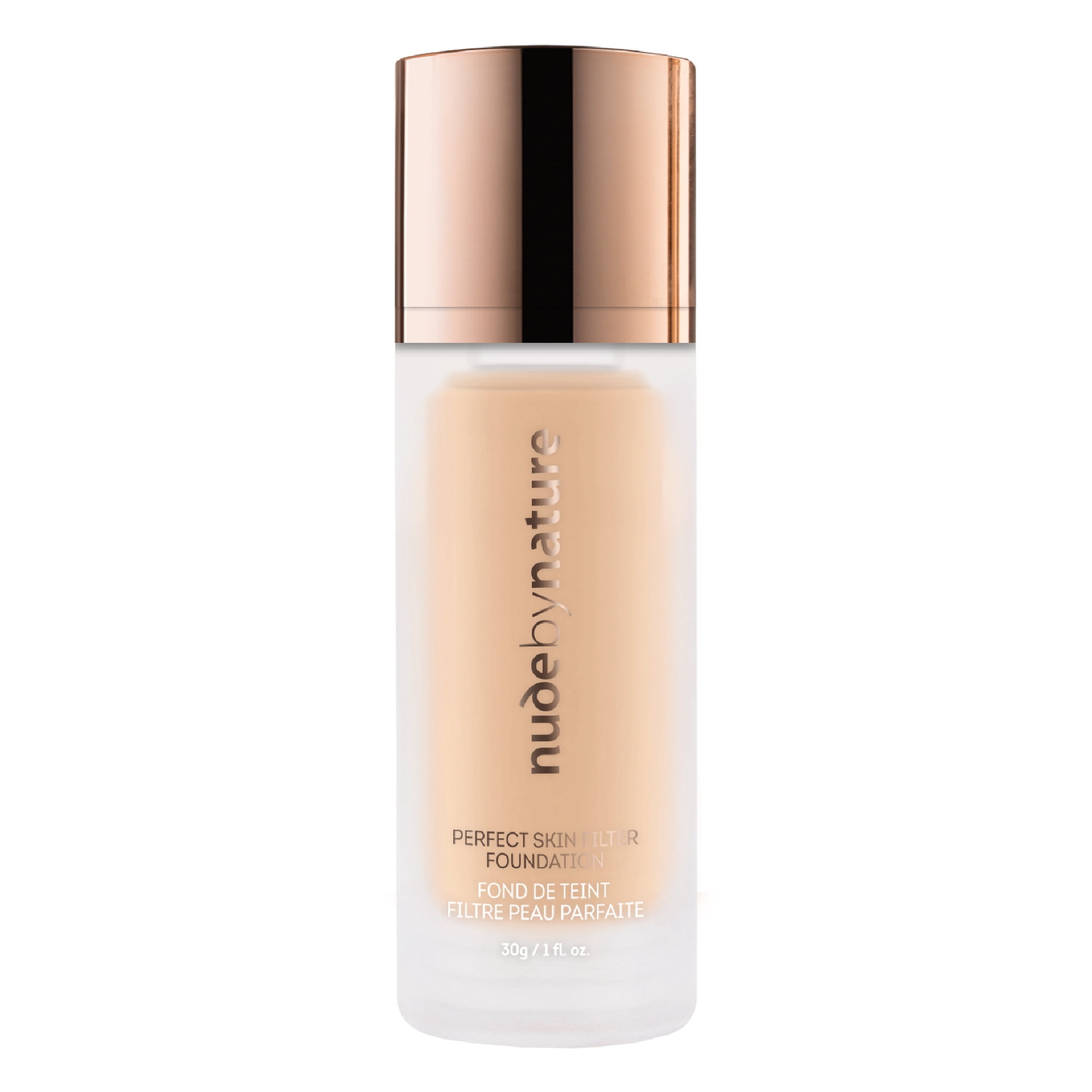 Nude by Nature Perfect Skin Filter Foundation, W8 Classic Tan