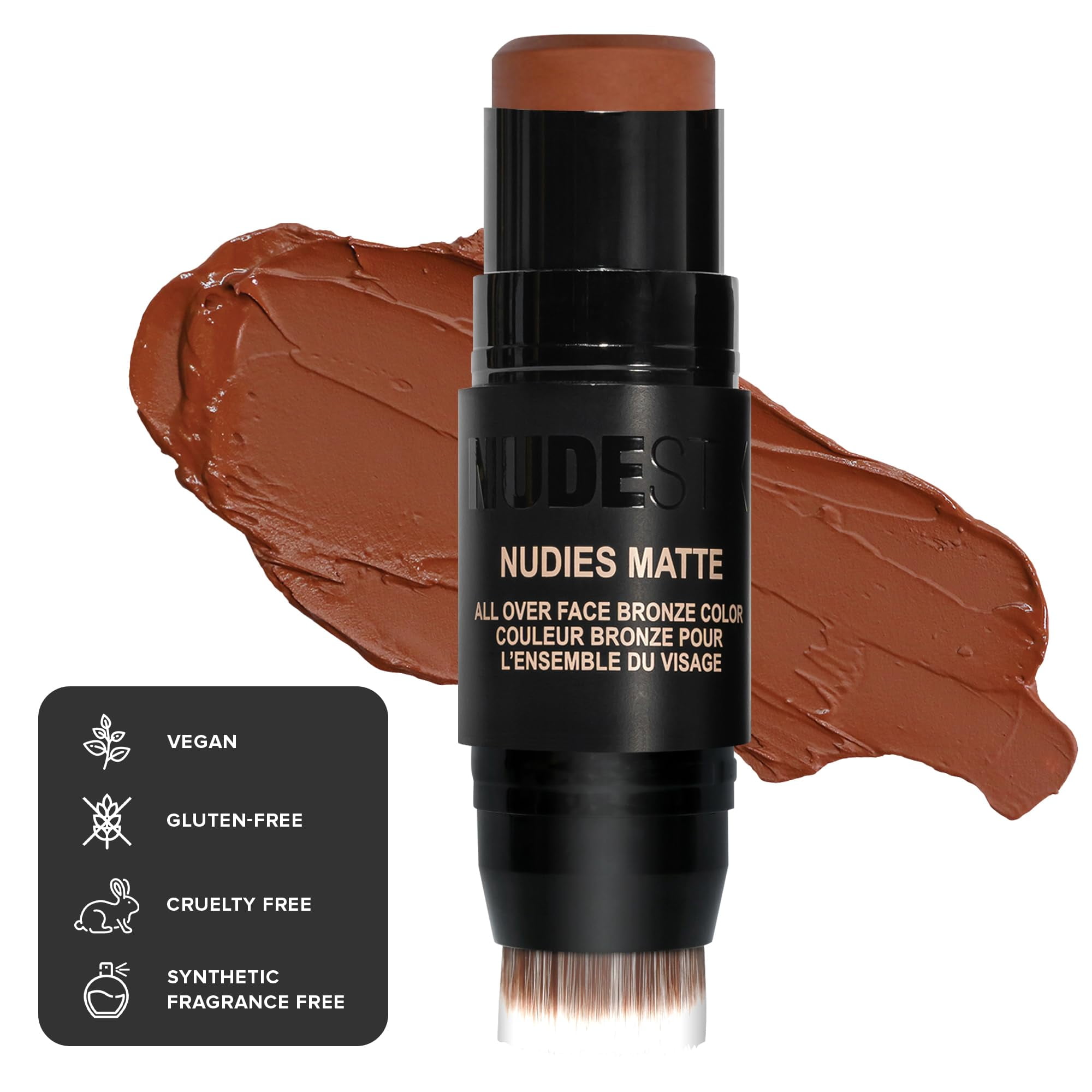 Nudestix Nudies Matte Cream Bronzer 3-in-1 All Over Face Colour for