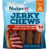 Nudges Natural Dog Treats Jerky Chews Made with Real Beef (Small Dogs), 10 oz