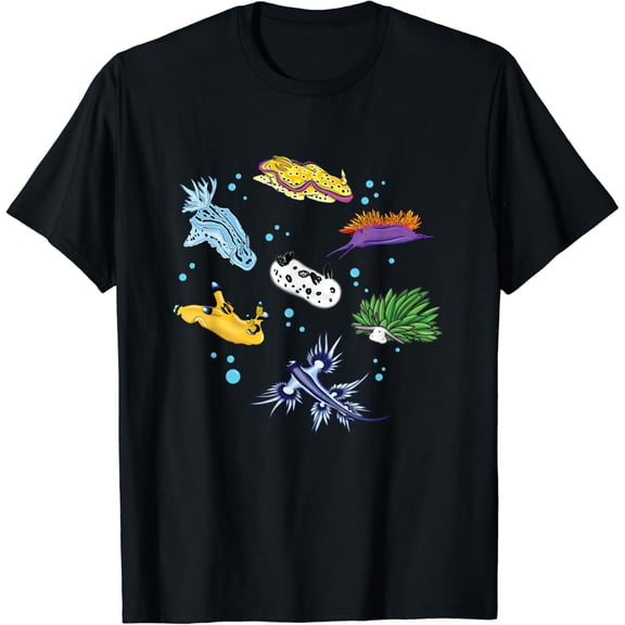 Nudibranch Sea Slug Ocean Scuba Diver Snorkeling Aquarium T-Shirt
