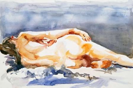 Nudo Canvas Art - Alessandra Arecco (24 x 36)