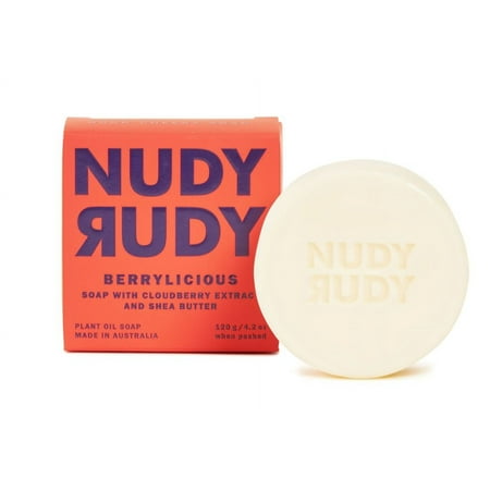 Nudy Rudy - Bar Soap - Berrylicious - White