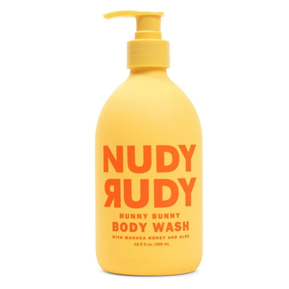 Nudy Rudy Hunny Bunny Body Wash, 16.9 oz..