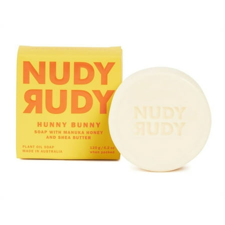 Nudy Rudy - Bar Soap - Hunny Bunny - White