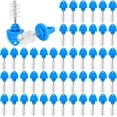 thumbnail image 1 of Nuenen 50 Pack Beer Plugs Tap Brush Beer Faucet Cleaning Plug Hygiene Brush Draft for Restaurant Home Party Bar(Blue), 1 of 15