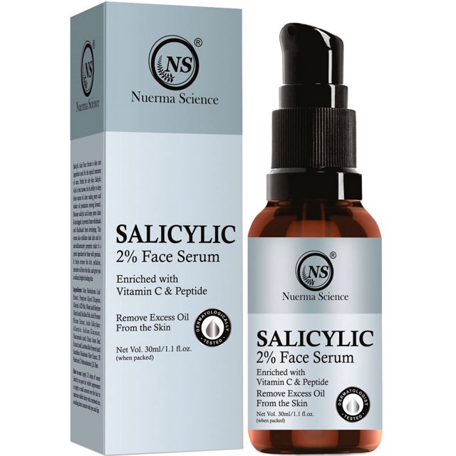 Nuerma Science 2 Salicylic Acid Face Serum to Reduce Excess Oil, Acne