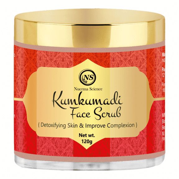 Nuerma Science Kumkumadi Saffron Face Scrub For Men & Women (120 g)