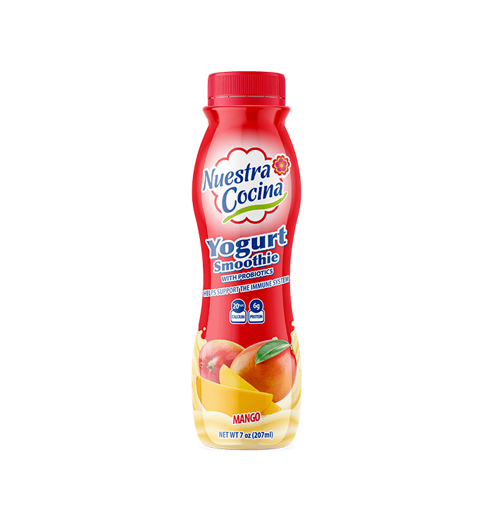 Nuestra Cocina Mango Yogurt Smoothie, 7 Oz.