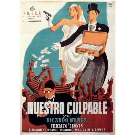 Nuestro Culpable Movie Poster (11 x 17)