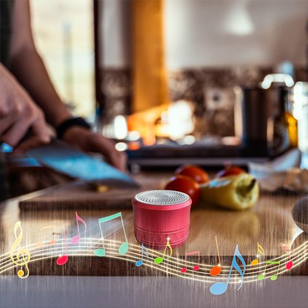 Nuevo mini altavoz Bluetooth con tarjeta, subwoofer de metal de alto volumen, sistema de sonido portátil para regalo en casa y exteriores.