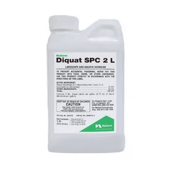 Diquat SPC 2L Aquatic and Turf Herbicide - 16 fl oz Bottle by NuFarm