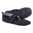 thumbnail image 1 of Nufoot Futsole by Women's Shoes, Best Soft Flats, Foldable & Flexible Footwear for Sport, Exercise, Yoga or Travel, Dance Shoes, Black, Small, 1 of 2