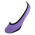 thumbnail image 1 of Nufoot Ballet Flats Women's Shoes, Foldable & Flexible Flats, Slipper Socks, Travel Slippers & Exercise Shoes, Dance Shoes, Yoga Socks, House Shoes, Indoor Slippers, Purple, Large, 1 of 3