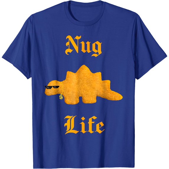 Nug Life Big Dino Dinosaur Nugget Unisex T-Shirt for Men Women Kids Toddler