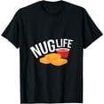 thumbnail image 1 of Nug Life Chicken Gift Nugget Food T-Shirt, 1 of 4
