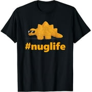 VIVAY Nug Life Dino Nuggs Dino Chicken Nuggets Dinosaur Nugget T-Shirt