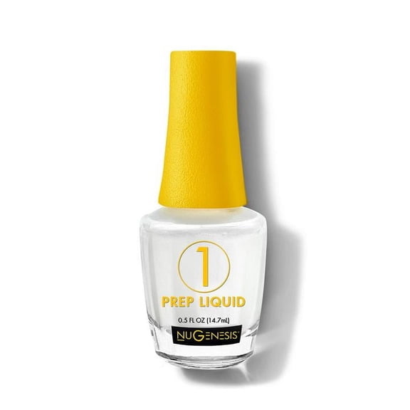 Nugenesis Manicure Pedicure colors Dipping System Essentials Liquid Step 1 - Prep 0.5 fl.oz