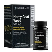 Nugenix Essentials Horny Goat Weed Premium Performance Men's Essentials 30 Count
