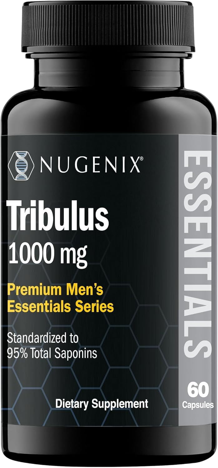 Nugenix Essentials Tribulus Terrestris for Men, Extra Strength, 60 Count