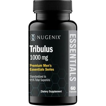 Nugenix Essentials Tribulus Terrestris for Men, Extra Strength, 60 Count