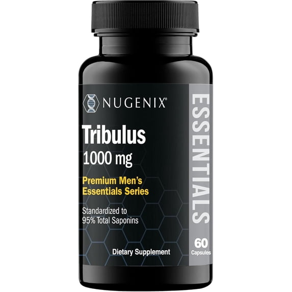 Nugenix Essentials Tribulus Terrestris for Men, Extra Strength, 60 Count