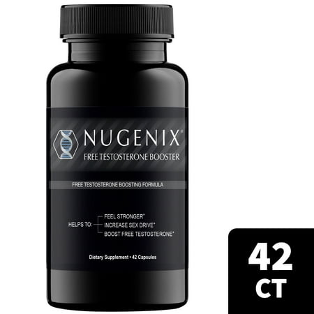 Nugenix Free Testosterone Booster, Men's Dietary Supplement, 42 Count, 14 Servings