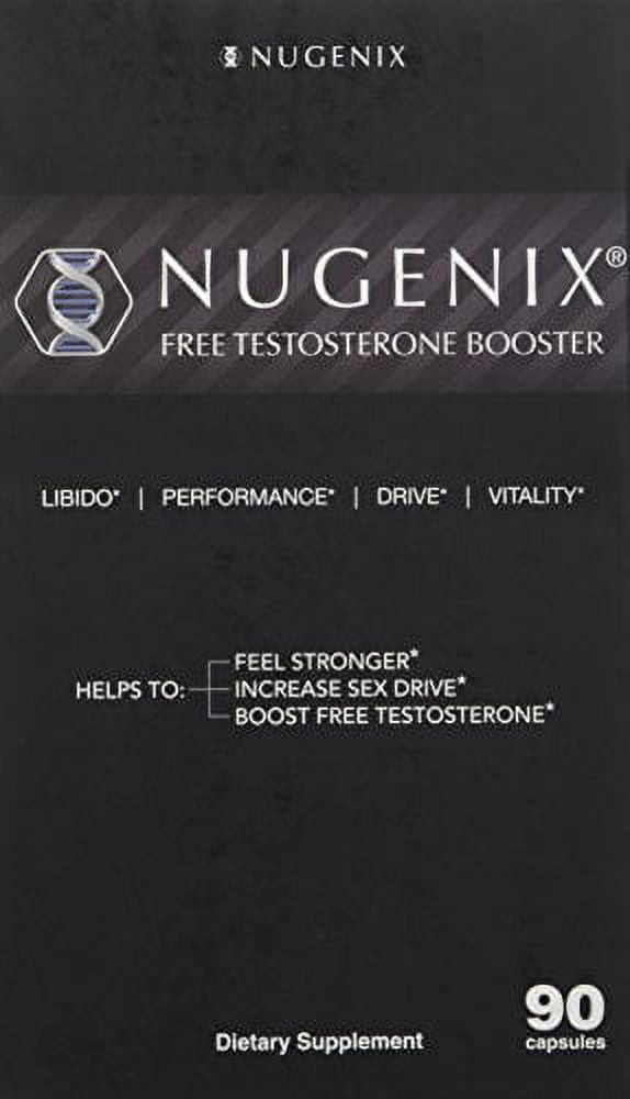 Nugenix Free Testosterone Booster, Test Booster, 180 Ct