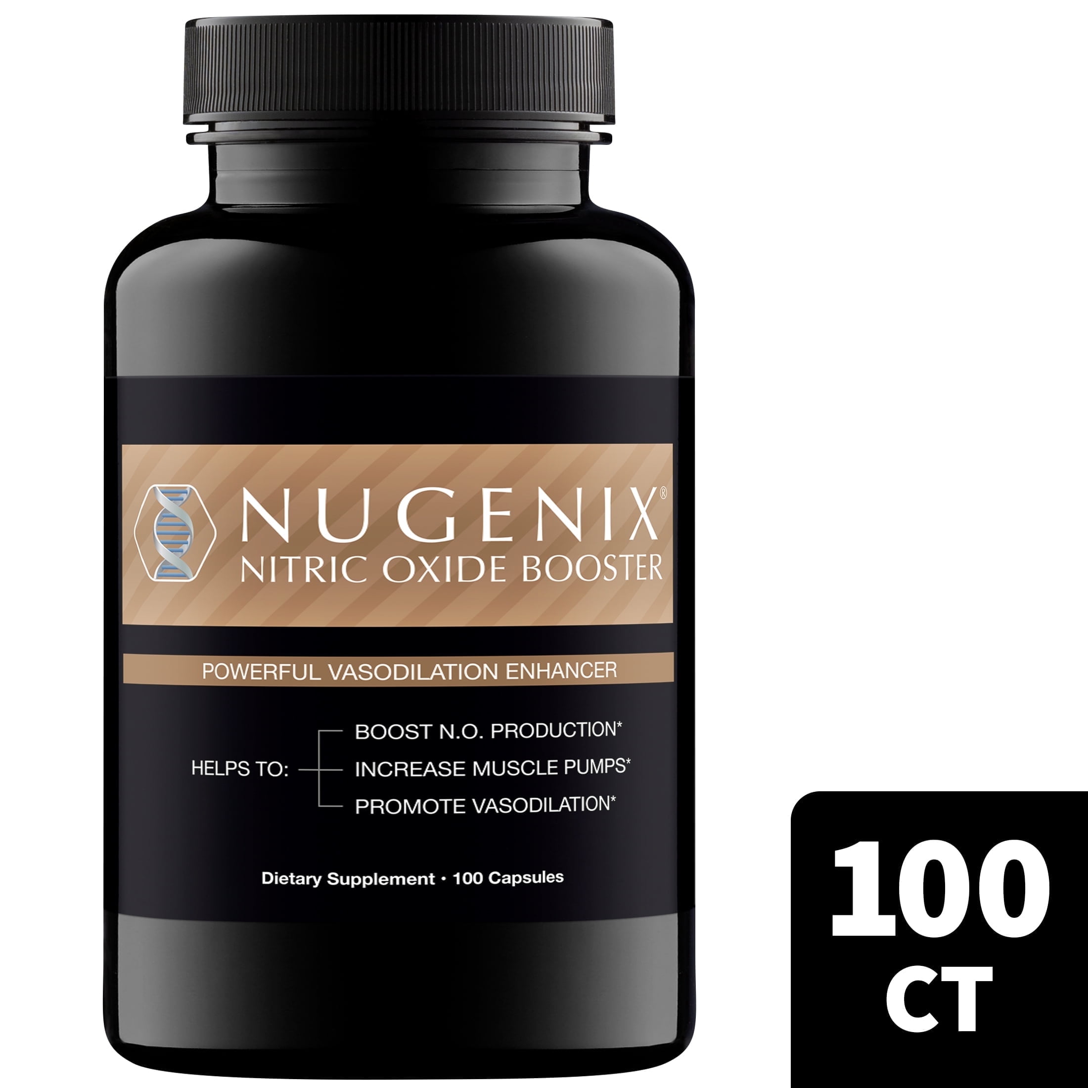 Nugenix Nitric Oxide Booster, L-Arginine, L-Citrulline, Pine