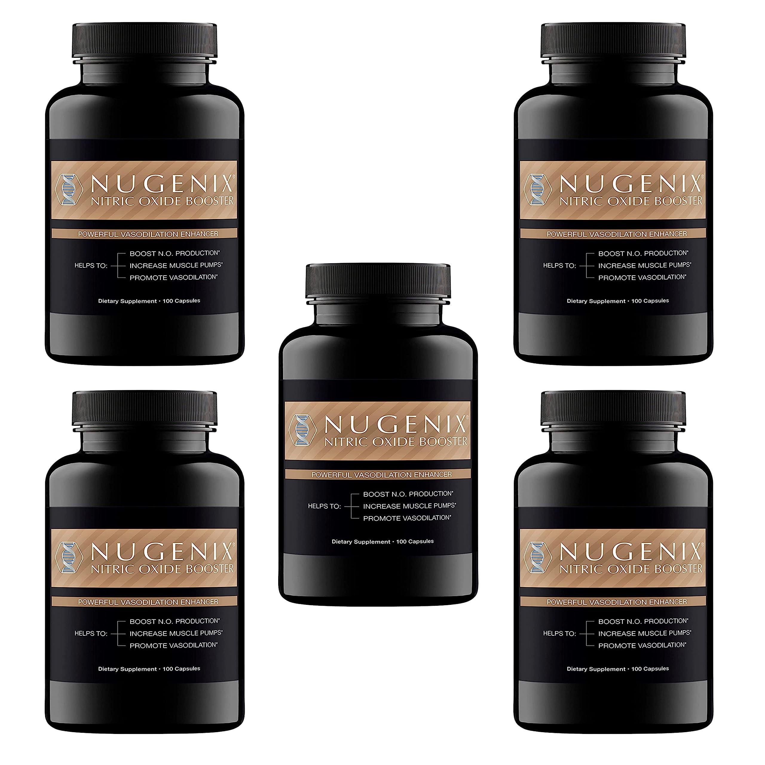 Nugenix Nitric Oxide Booster Supplement LArginine, LCitrulline