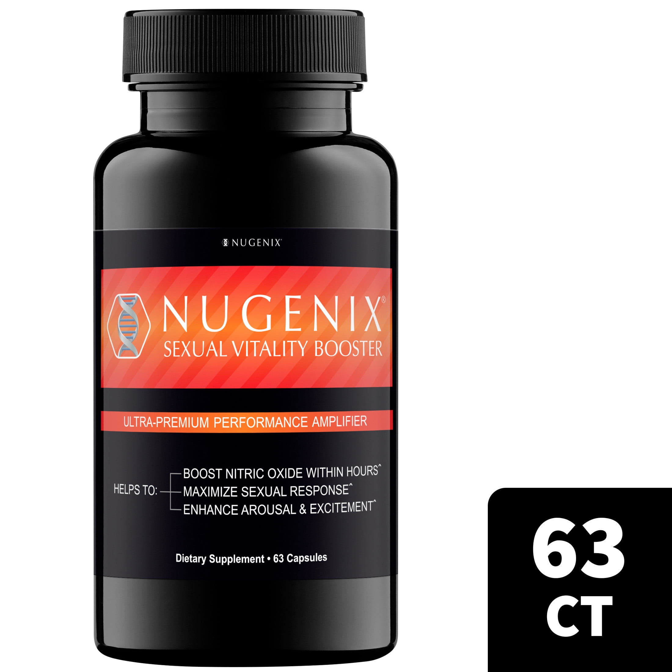Nugenix Sexual Vitality Booster, Men's Dietary Supplement, 63