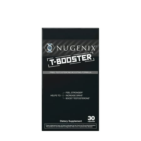 Nugenix T Booster - Free Testosterone Booster for Men, 30 Count