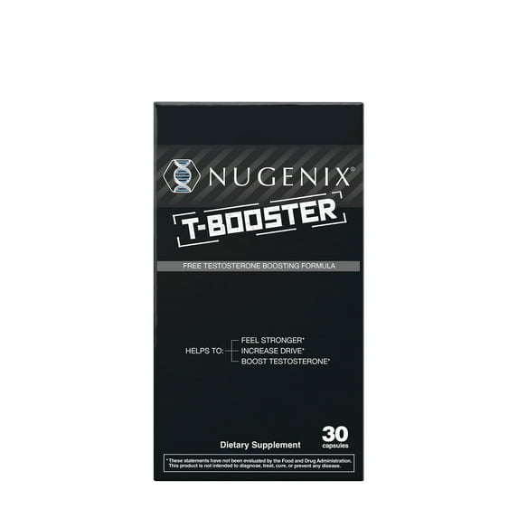 Nugenix T Booster - Free Testosterone Booster for Men, 30 Count