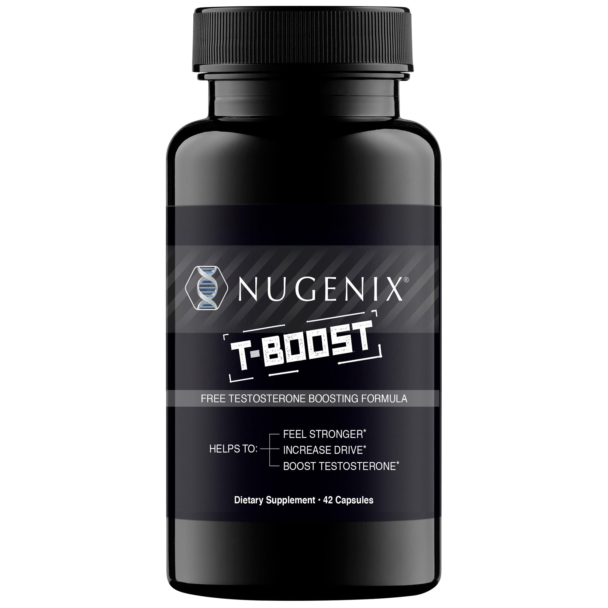 Nugenix T Boost Free Testosterone Booster for Men, 42 Count