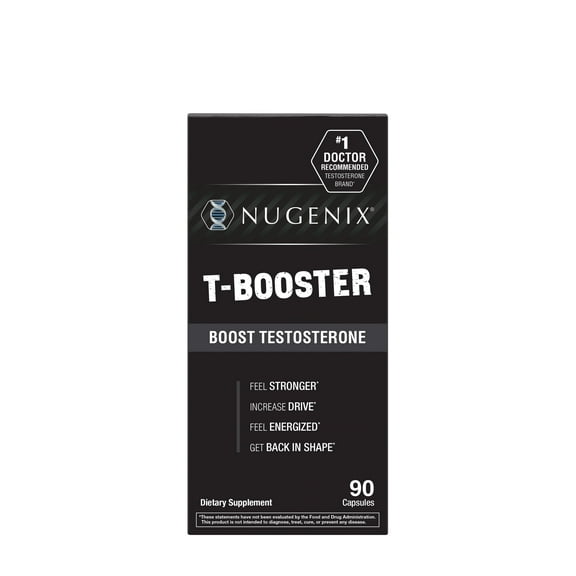 Nugenix T Booster - Free Testosterone Booster for Men, 90 Count