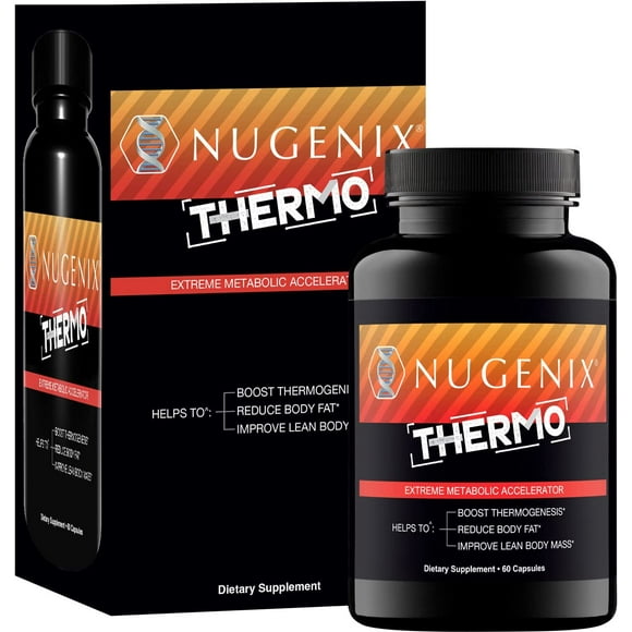 Nugenix Thermo, Fat Burner Dietary Supplement for Men, 60 Count