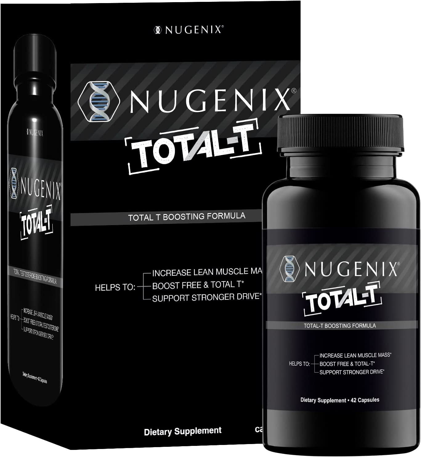 Nugenix TotalT Free and Total Testosterone Booster for Men 42 Count