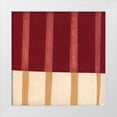 thumbnail image 1 of Nugent, Laura 26x26 White Modern Wood Framed Museum Art Print Titled - Broken Stripes 4, 1 of 4