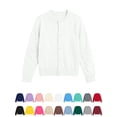 thumbnail image 1 of Nugftut Girls Cardigan Sweaters Button Down Crew Neck Knit Lightweight Soft Cardigans School Uniform Sweaters Size 2-3Years, 1 of 8
